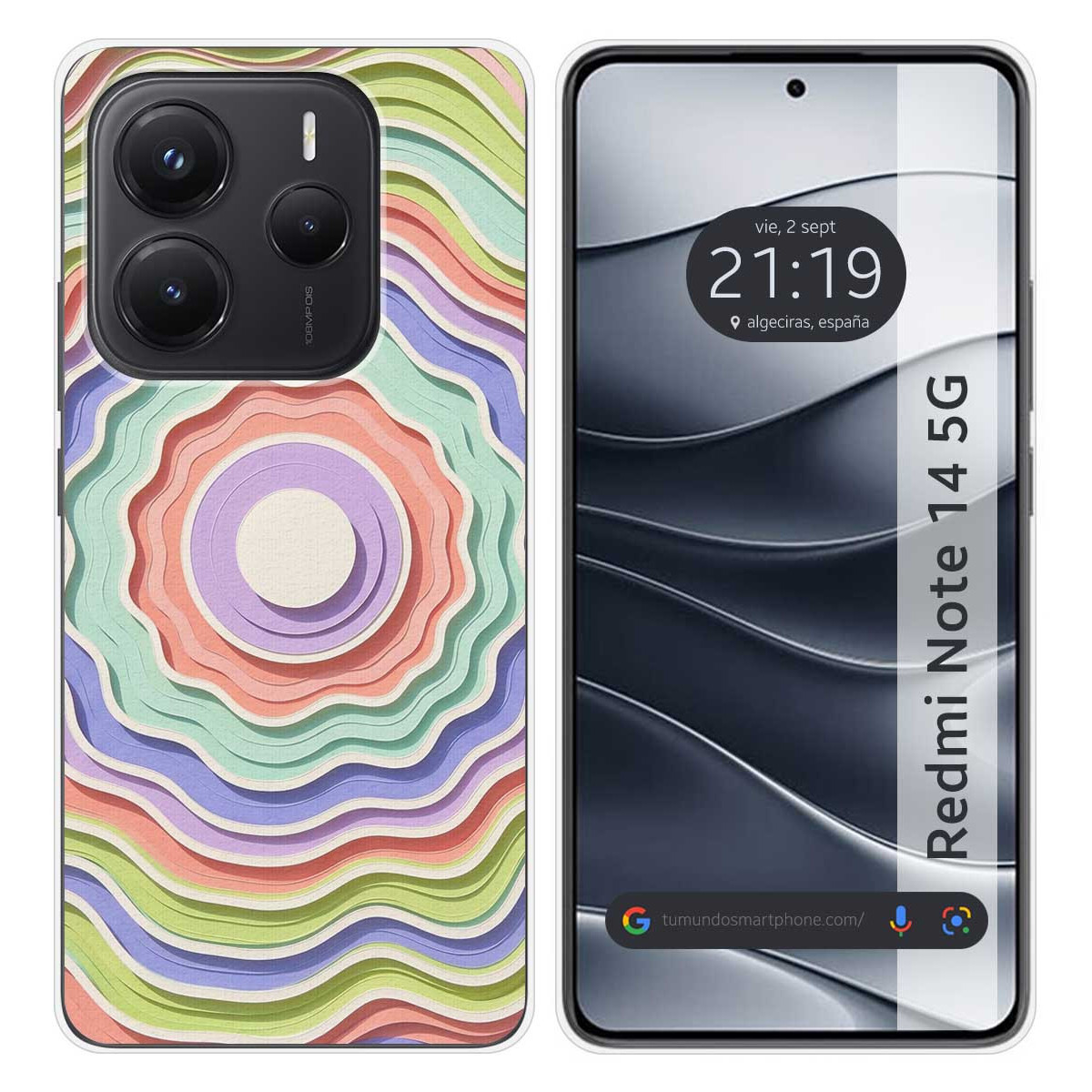Funda Silicona para Xiaomi Redmi Note 14 5G...