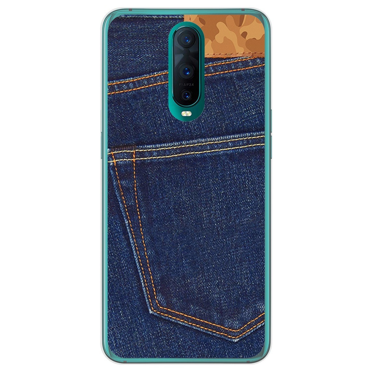 Funda Gel Tpu para Oppo RX17 Pro diseño Vaquero Dibujos