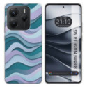 Funda Silicona para Xiaomi Redmi Note 14 5G diseño Splash 10 Dibujos