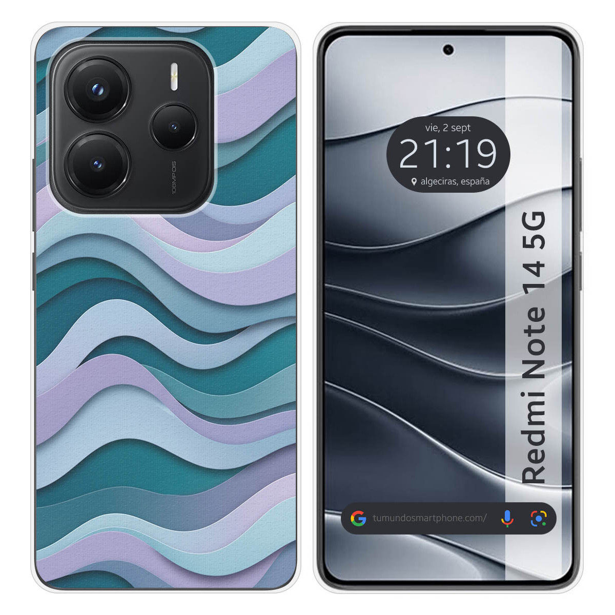 Funda Silicona para Xiaomi Redmi Note 14 5G...
