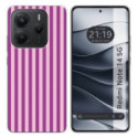 Funda Silicona para Xiaomi Redmi Note 14 5G diseño Lines 01 Dibujos