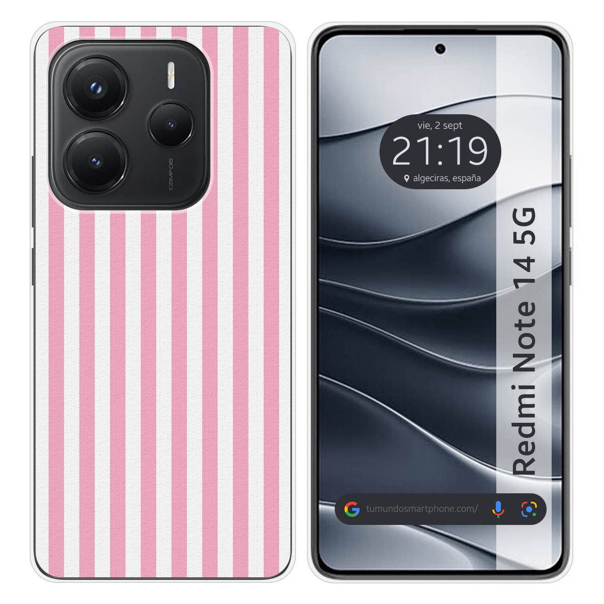 Funda Silicona para Xiaomi Redmi Note 14 5G...