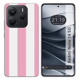 Funda Silicona para Xiaomi Redmi Note 14 5G diseño Lines...