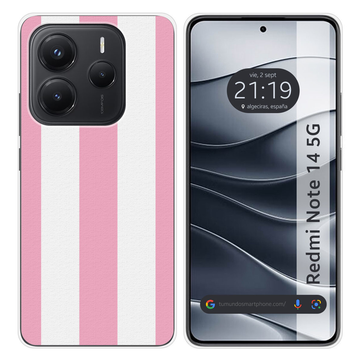 Funda Silicona para Xiaomi Redmi Note 14 5G...