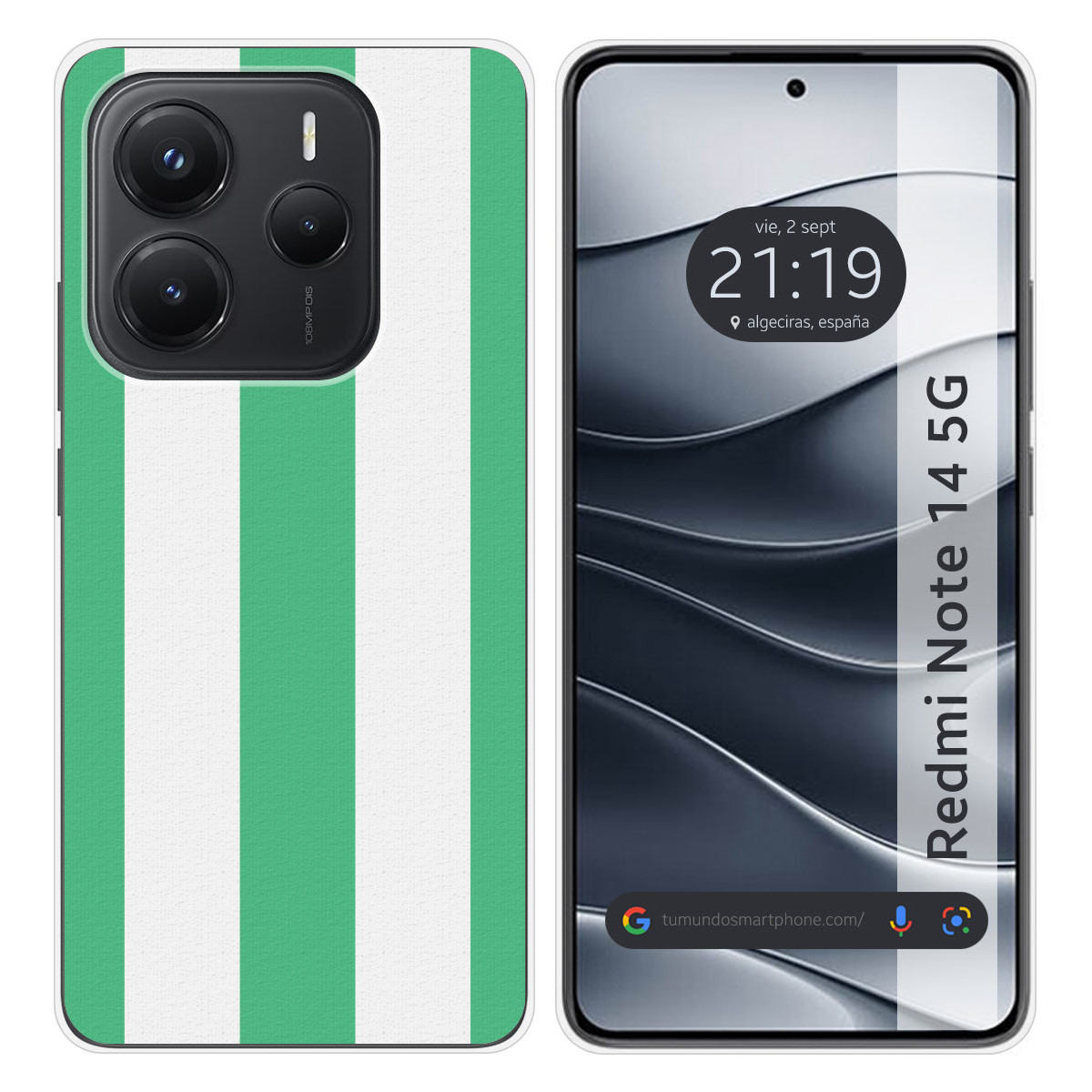Funda Silicona para Xiaomi Redmi Note 14 5G...