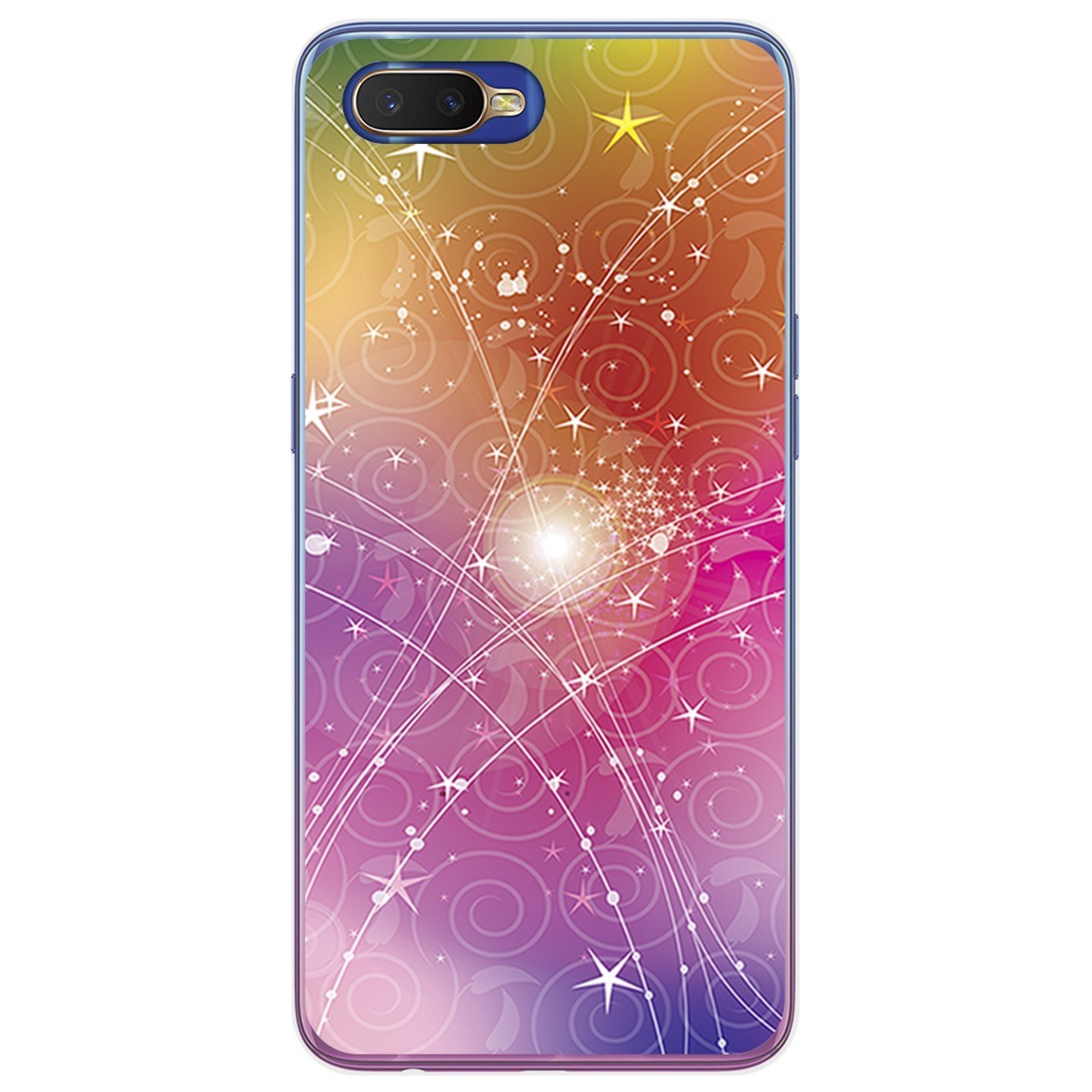 Funda Gel Tpu para Oppo RX17 Neo diseño Abstracto Dibujos
