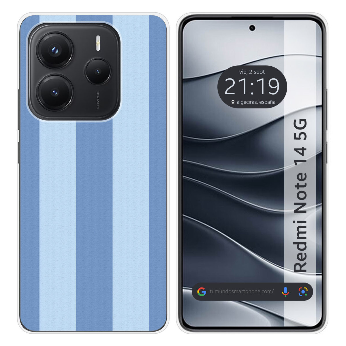 Funda Silicona para Xiaomi Redmi Note 14 5G...