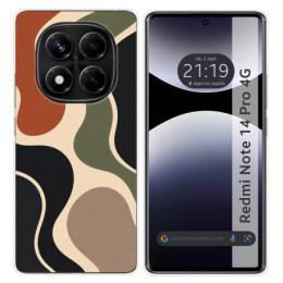 Funda Silicona para Xiaomi Redmi Note 14 Pro 4G diseño...
