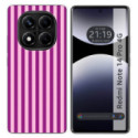Funda Silicona para Xiaomi Redmi Note 14 Pro 4G diseño Lines 01 Dibujos
