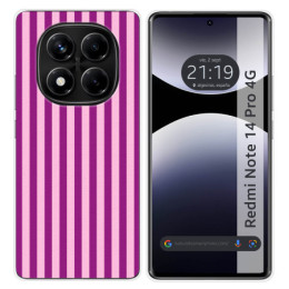 Funda Silicona para Xiaomi Redmi Note 14 Pro 4G diseño...