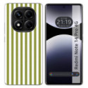 Funda Silicona para Xiaomi Redmi Note 14 Pro 4G diseño Lines 02 Dibujos
