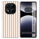 Funda Silicona para Xiaomi Redmi Note 14 Pro 4G diseño Lines 05 Dibujos