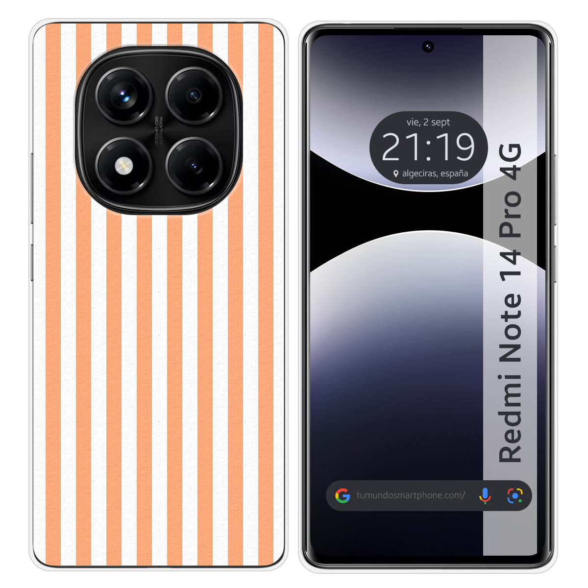 Funda Silicona para Xiaomi Redmi Note 14 Pro 4G...