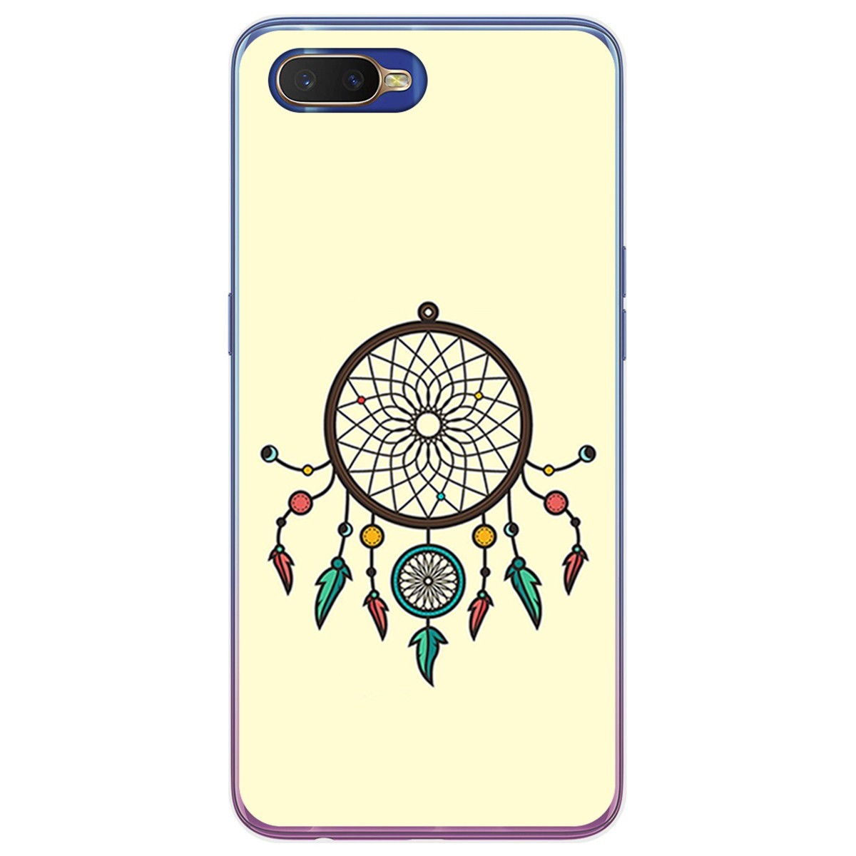 Funda Gel Tpu para Oppo RX17 Neo diseño Atrapasueños Dibujos