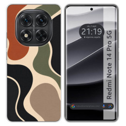 Funda Silicona para Xiaomi Redmi Note 14 Pro 5G diseño...