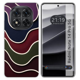 Funda Silicona para Xiaomi Redmi Note 14 Pro 5G diseño...