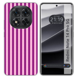 Funda Silicona para Xiaomi Redmi Note 14 Pro 5G diseño...