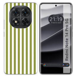 Funda Silicona para Xiaomi Redmi Note 14 Pro 5G diseño...