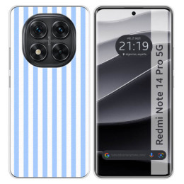 Funda Silicona para Xiaomi Redmi Note 14 Pro 5G diseño...
