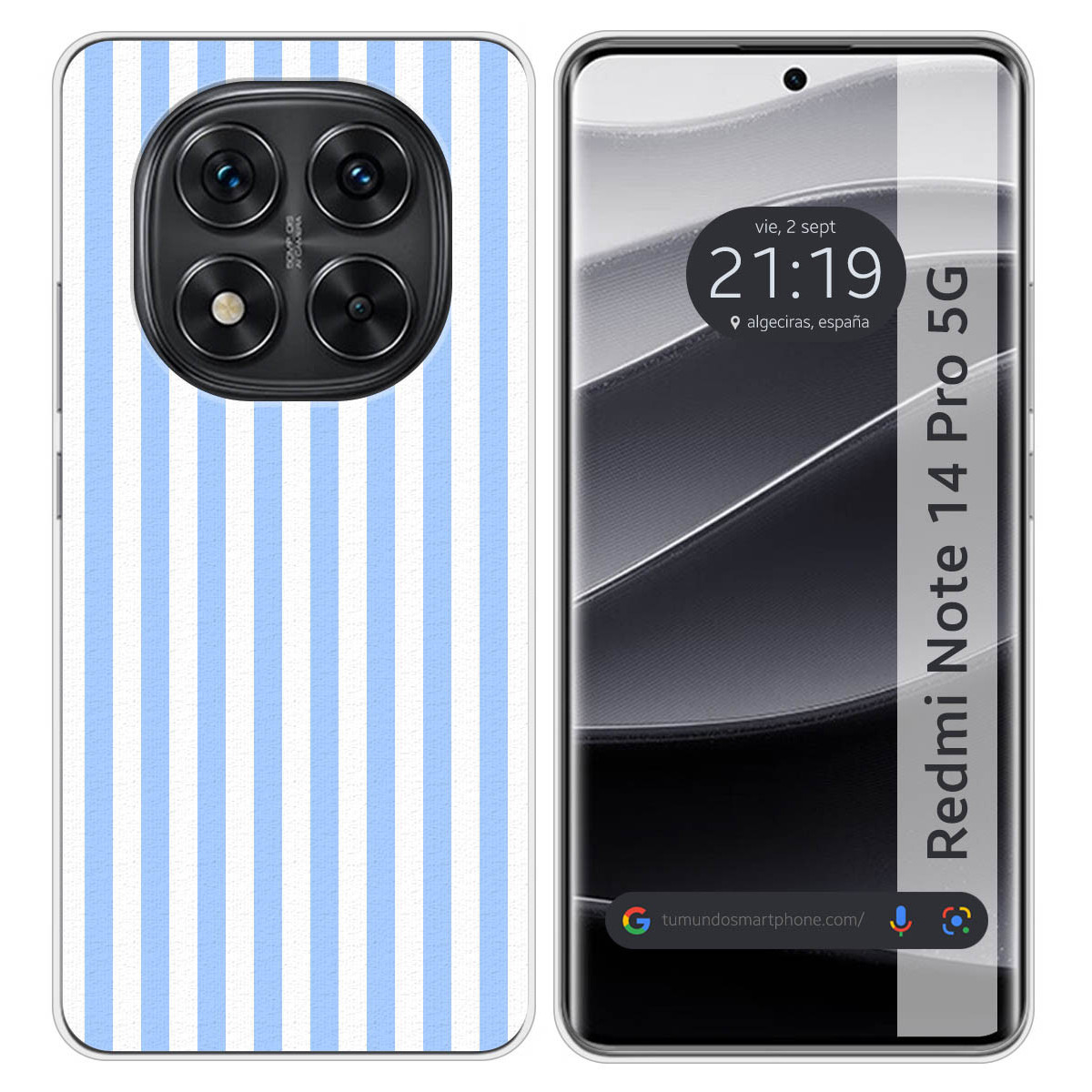 Funda Silicona para Xiaomi Redmi Note 14 Pro 5G...