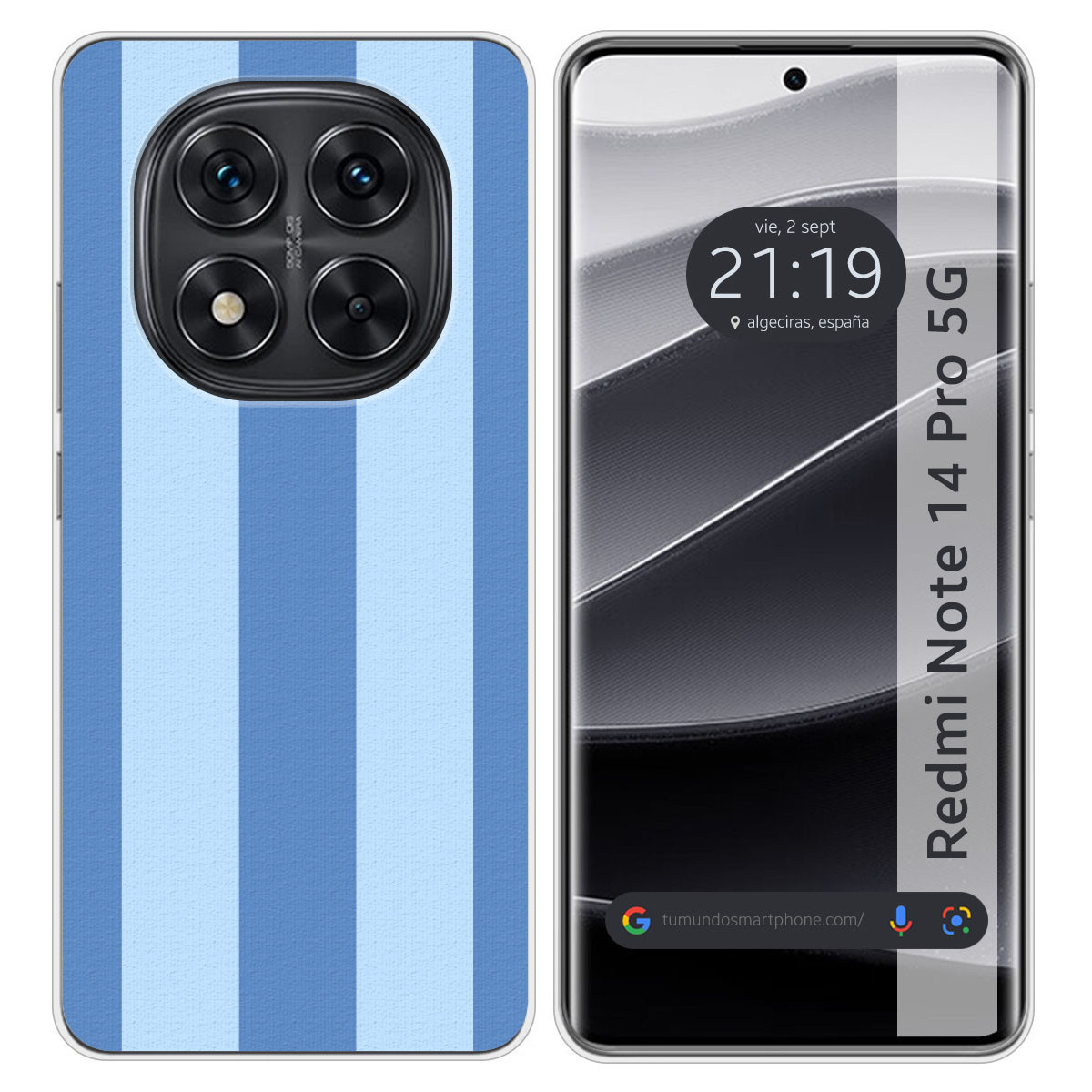 Funda Silicona para Xiaomi Redmi Note 14 Pro 5G...