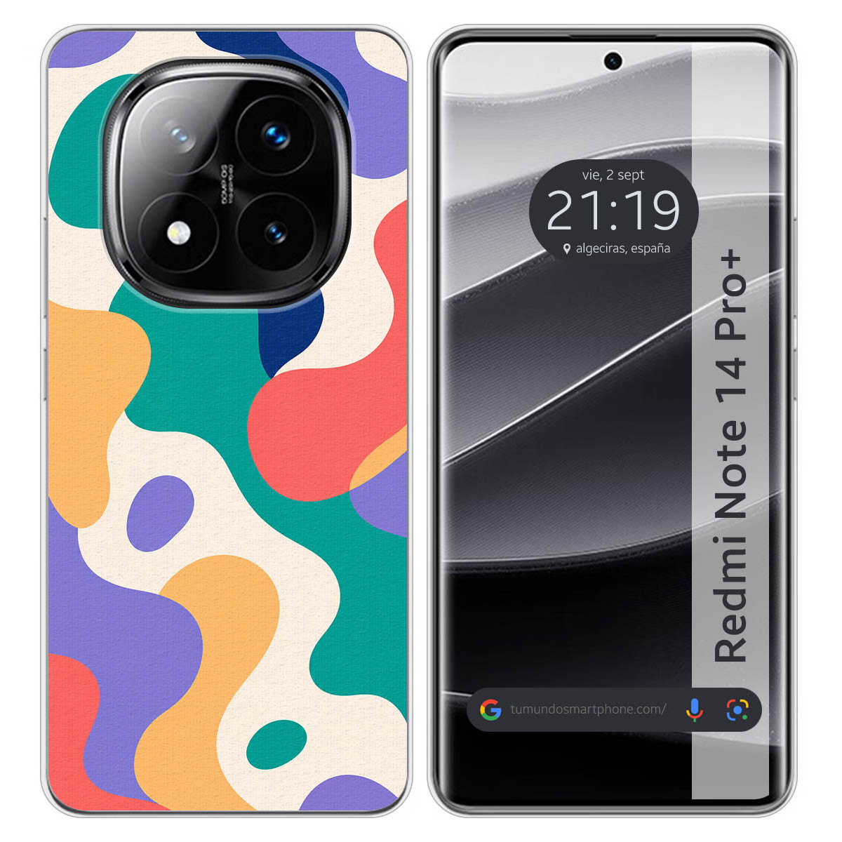 Funda Silicona para Xiaomi Redmi Note 14 Pro+...