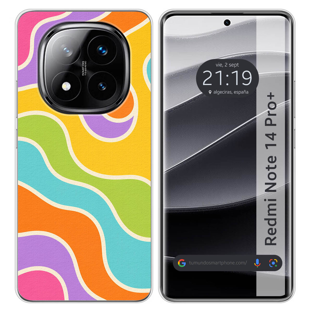 Funda Silicona para Xiaomi Redmi Note 14 Pro+...