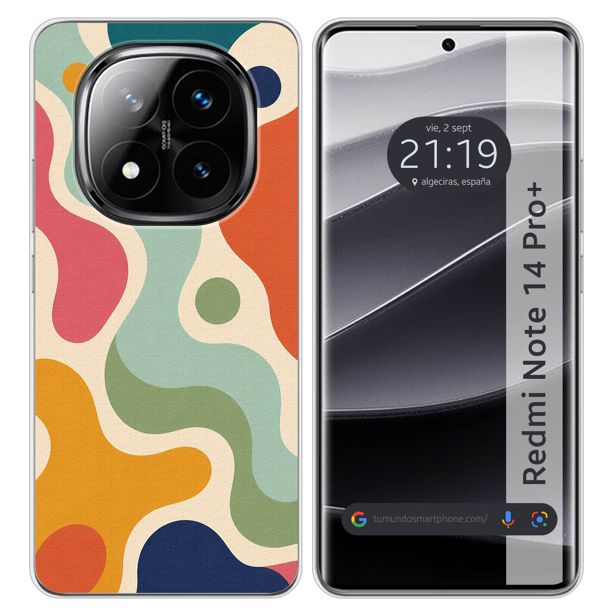 Funda Silicona para Xiaomi Redmi Note 14 Pro+...