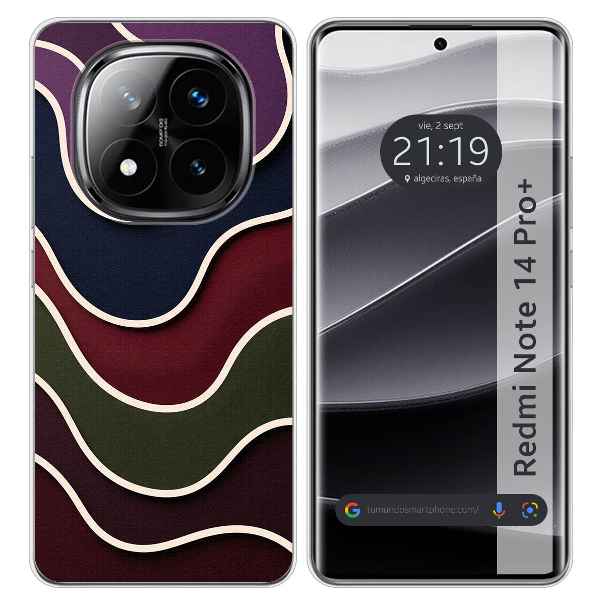 Funda Silicona para Xiaomi Redmi Note 14 Pro+...