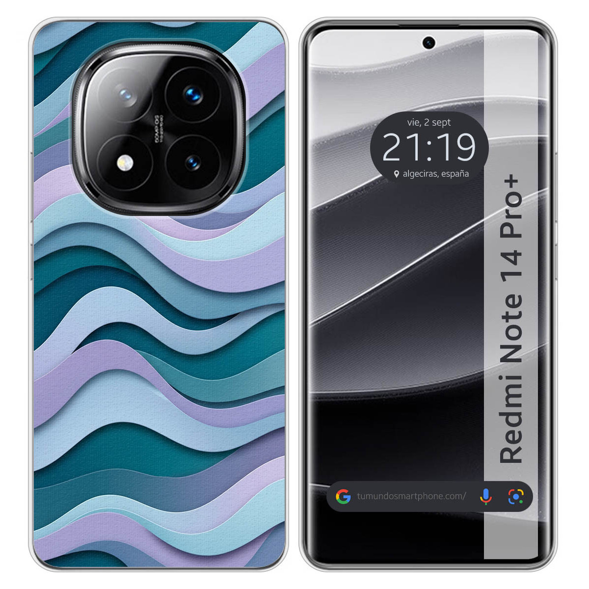 Funda Silicona para Xiaomi Redmi Note 14 Pro+...
