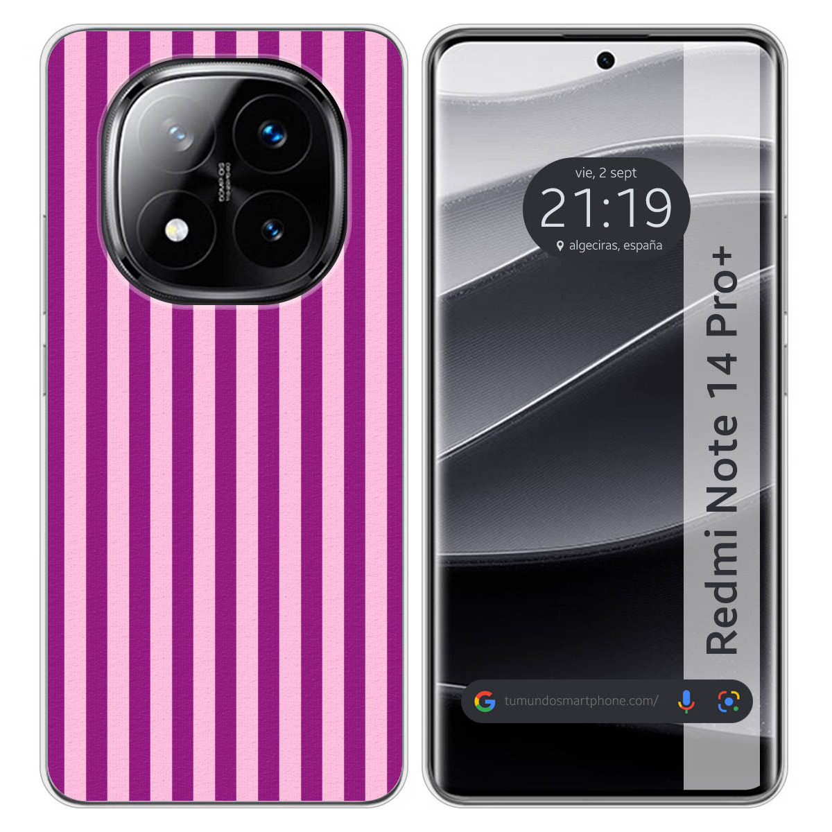 Funda Silicona para Xiaomi Redmi Note 14 Pro+...
