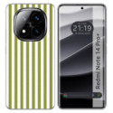 Funda Silicona para Xiaomi Redmi Note 14 Pro+ Plus 5G diseño Lines 02 Dibujos