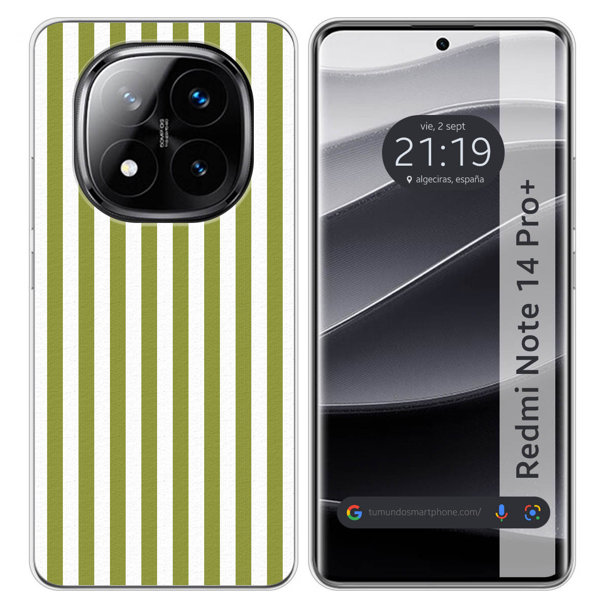 Funda Silicona para Xiaomi Redmi Note 14 Pro+...