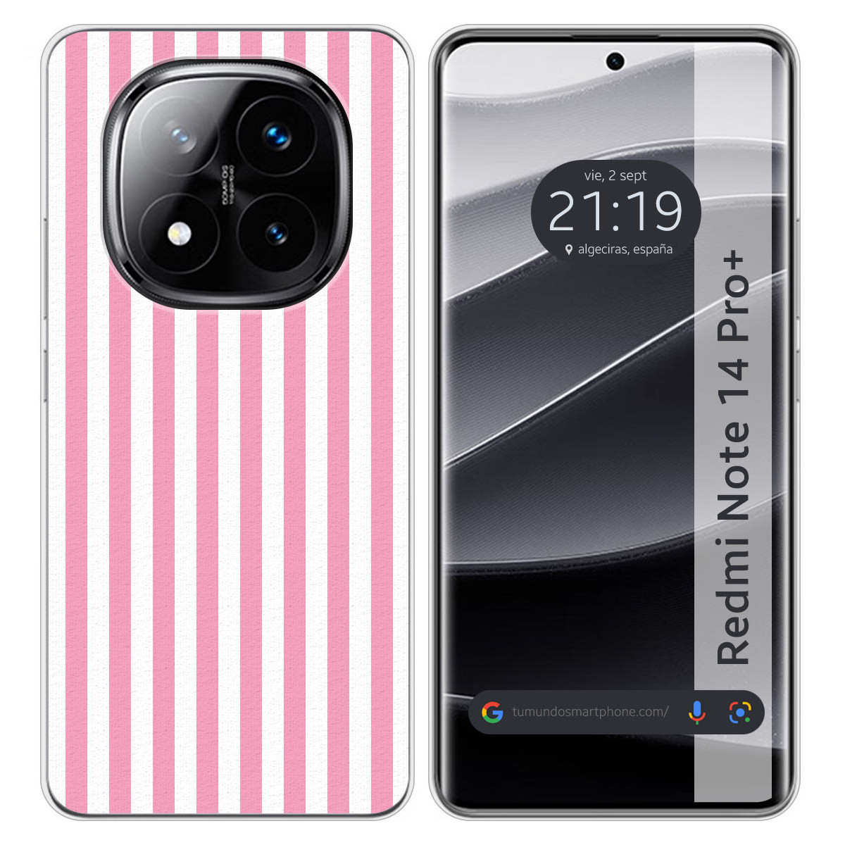 Funda Silicona para Xiaomi Redmi Note 14 Pro+...