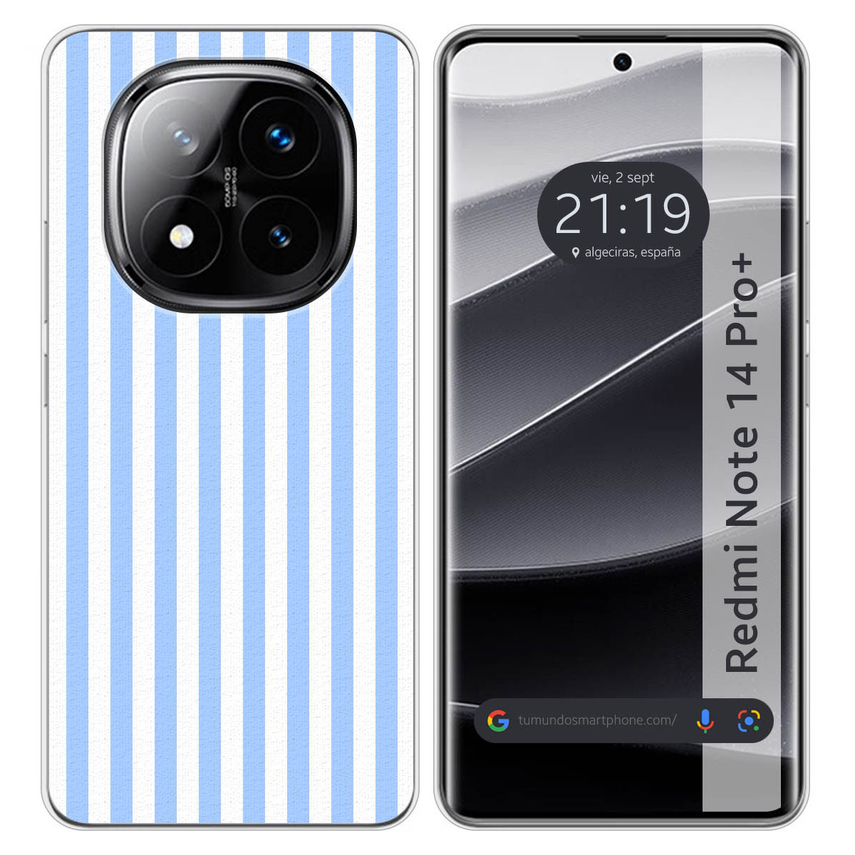 Funda Silicona para Xiaomi Redmi Note 14 Pro+...