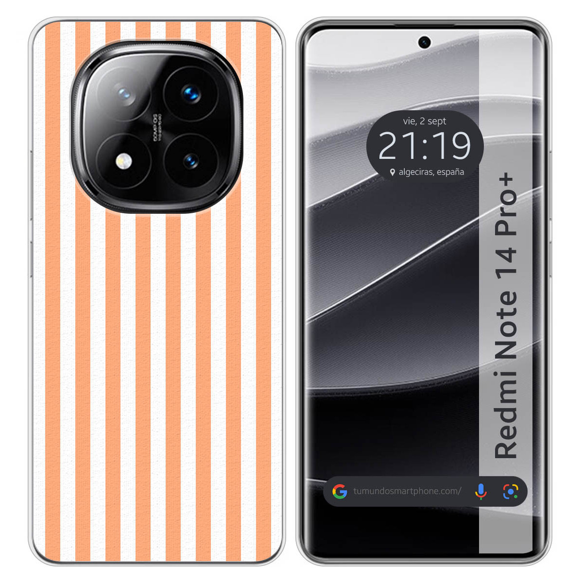 Funda Silicona para Xiaomi Redmi Note 14 Pro+...