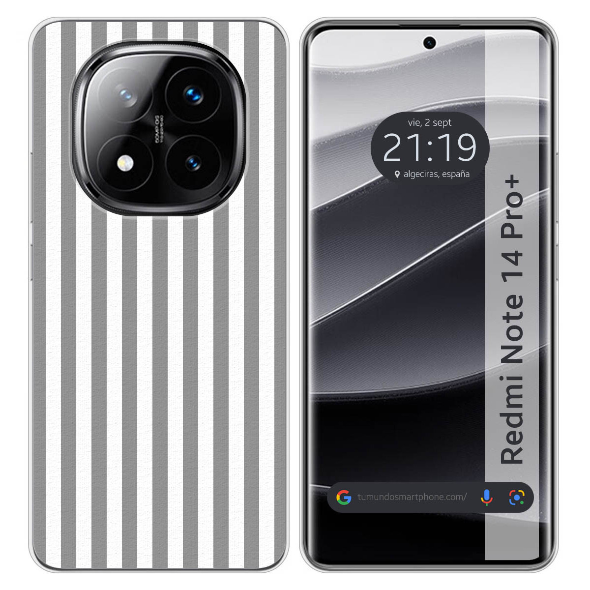 Funda Silicona para Xiaomi Redmi Note 14 Pro+...