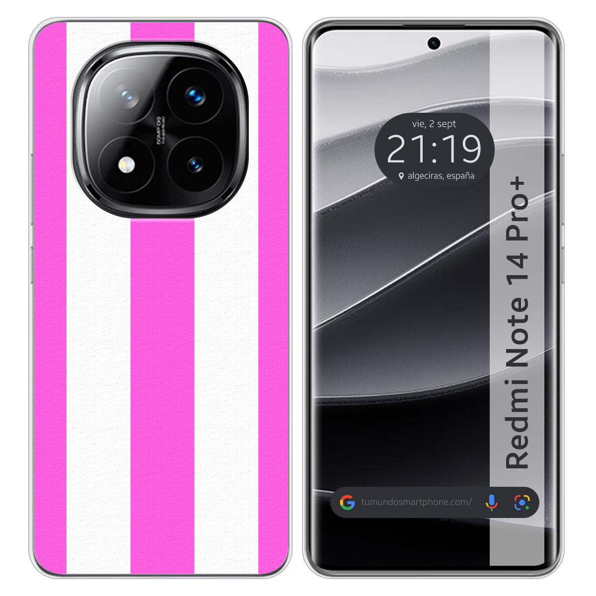 Funda Silicona para Xiaomi Redmi Note 14 Pro+...
