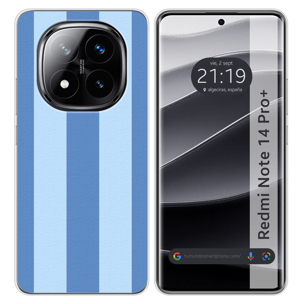 Funda Silicona para Xiaomi Redmi Note 14 Pro+...