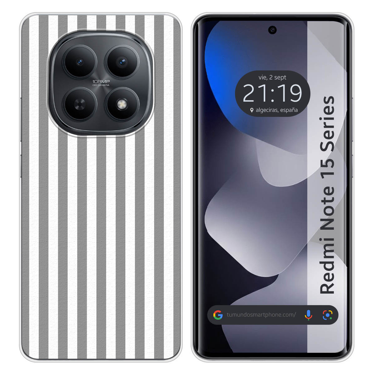 Funda Silicona para Xiaomi Redmi Note 15 4G...