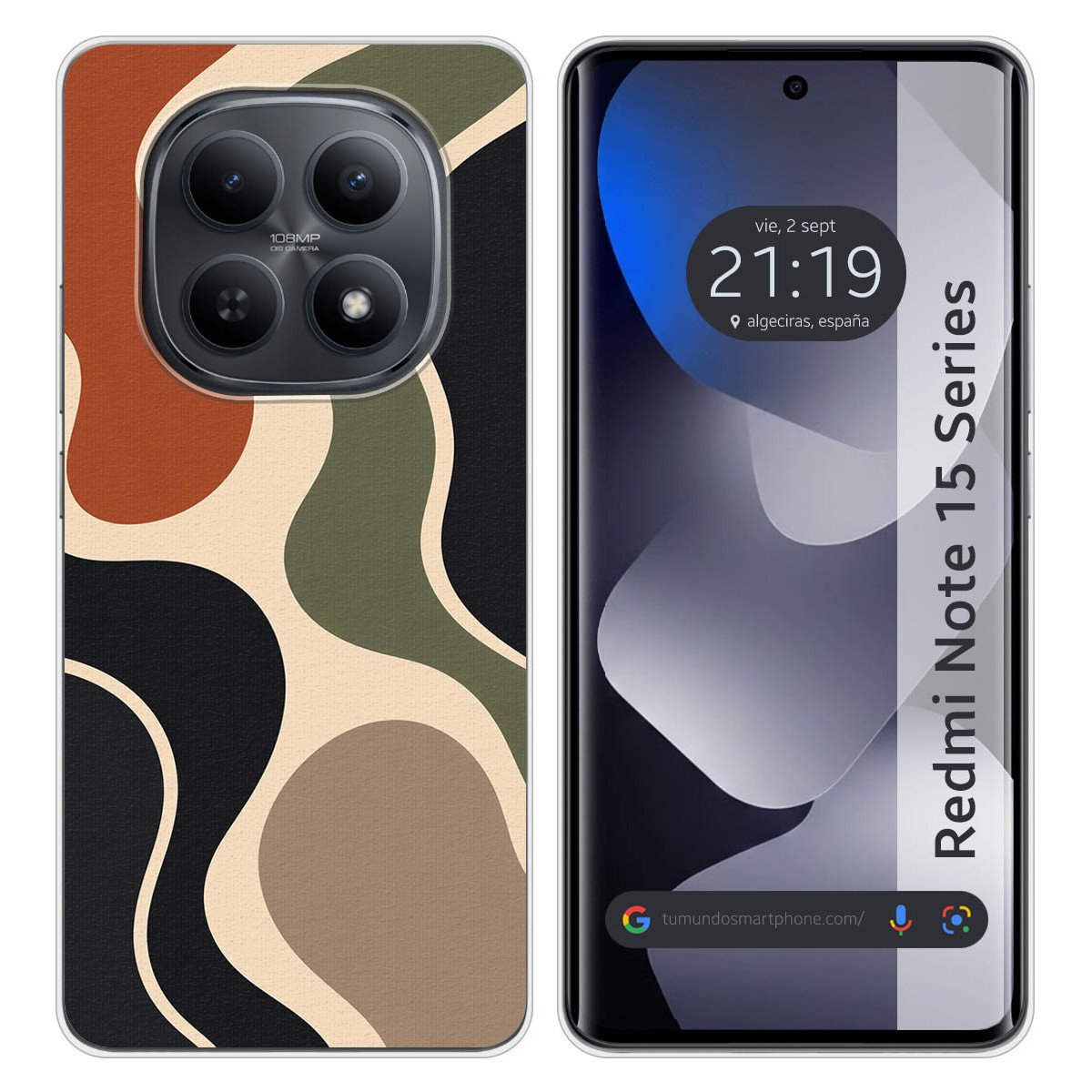 Funda Silicona para Xiaomi Redmi Note 15 5G...