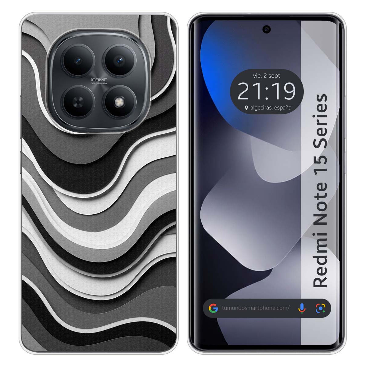 Funda Silicona para Xiaomi Redmi Note 15 5G...