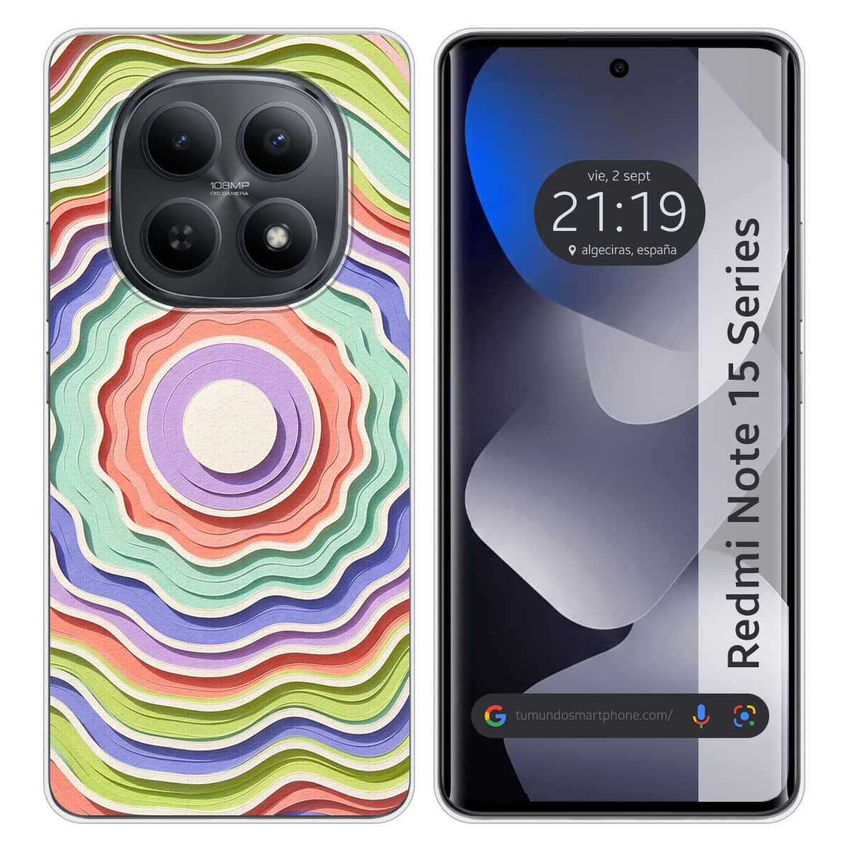 Funda Silicona para Xiaomi Redmi Note 15 5G...