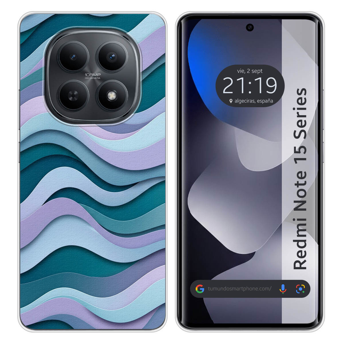 Funda Silicona para Xiaomi Redmi Note 15 5G...