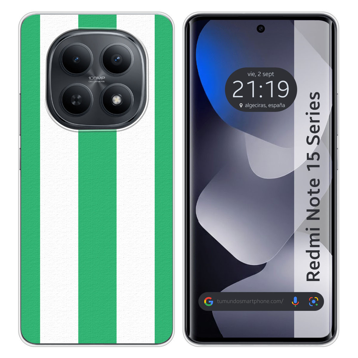 Funda Silicona para Xiaomi Redmi Note 15 5G...