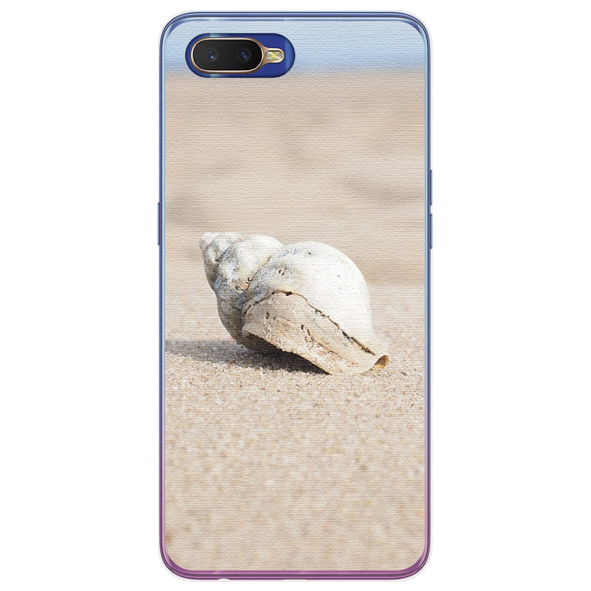 Funda Gel Tpu para Oppo RX17 Neo diseño Concha Dibujos