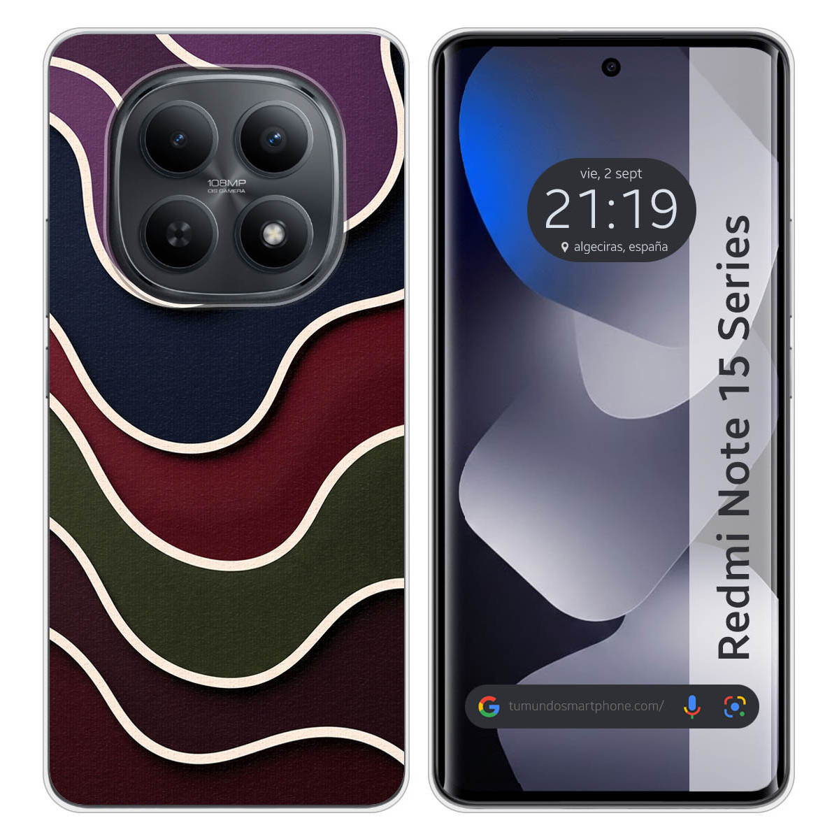 Funda Silicona para Xiaomi Redmi Note 15 Pro+...