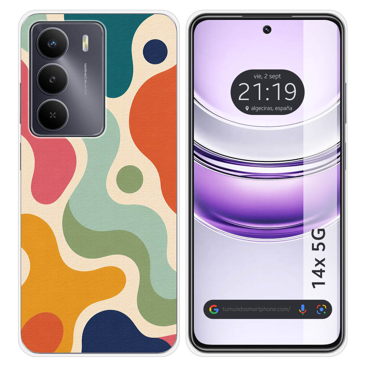Funda Silicona para Realme 14x 5G diseño Splash 04 Dibujos