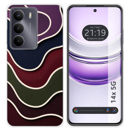 Funda Silicona para Realme 14x 5G diseño Splash 05 Dibujos