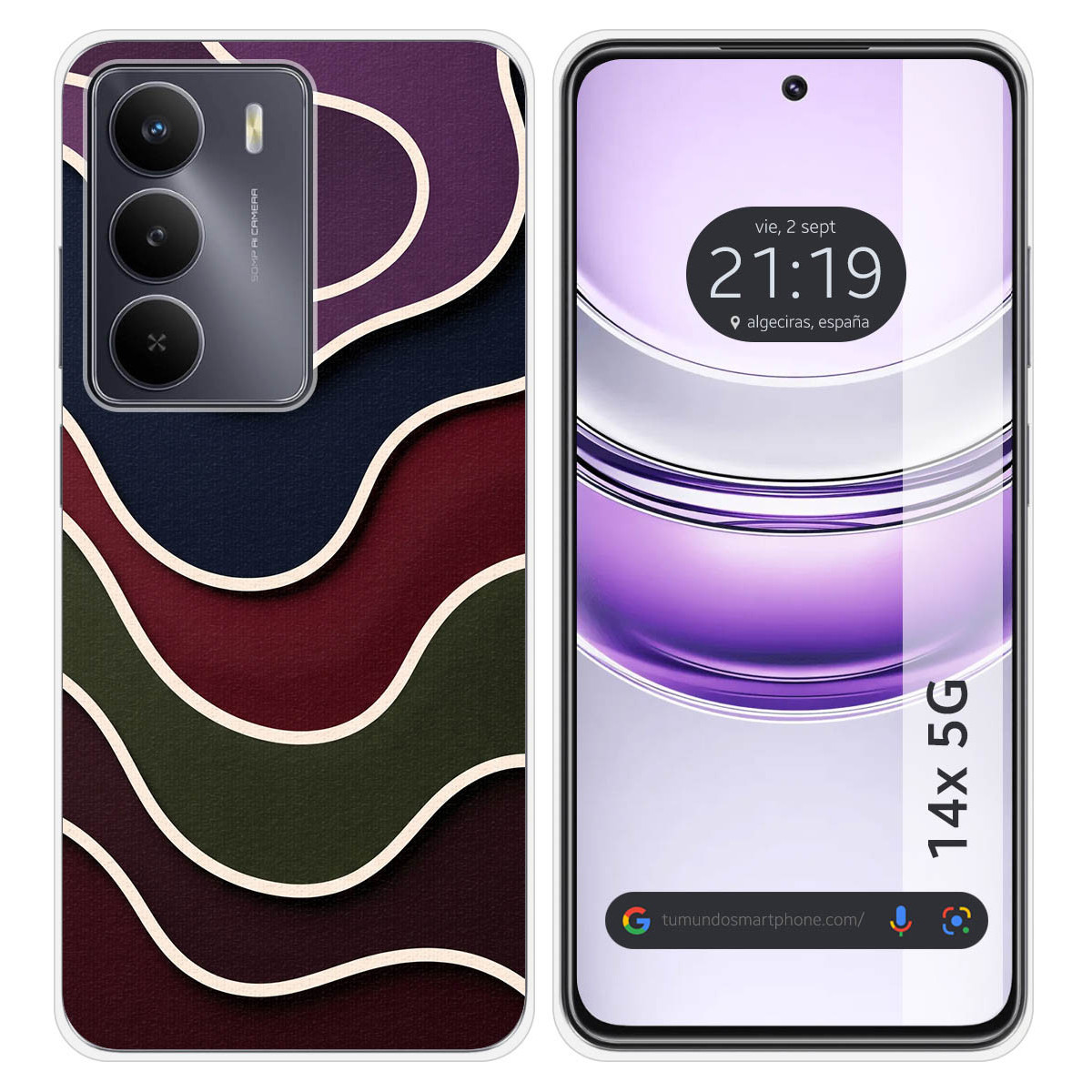 Funda Silicona para Realme 14x 5G diseño Splash 05 Dibujos